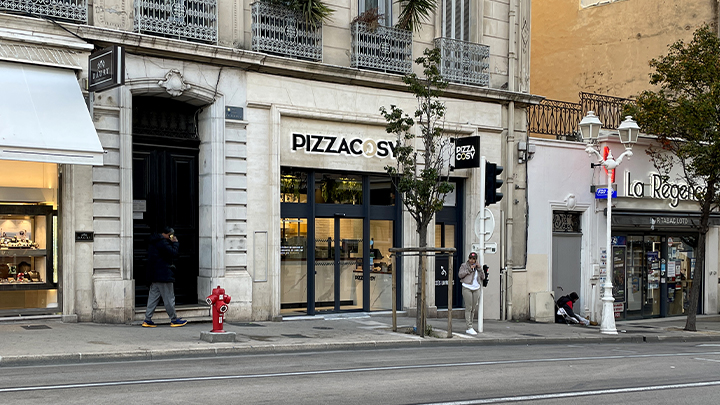 Extérieur pizzéria Pizza Cosy Toulon