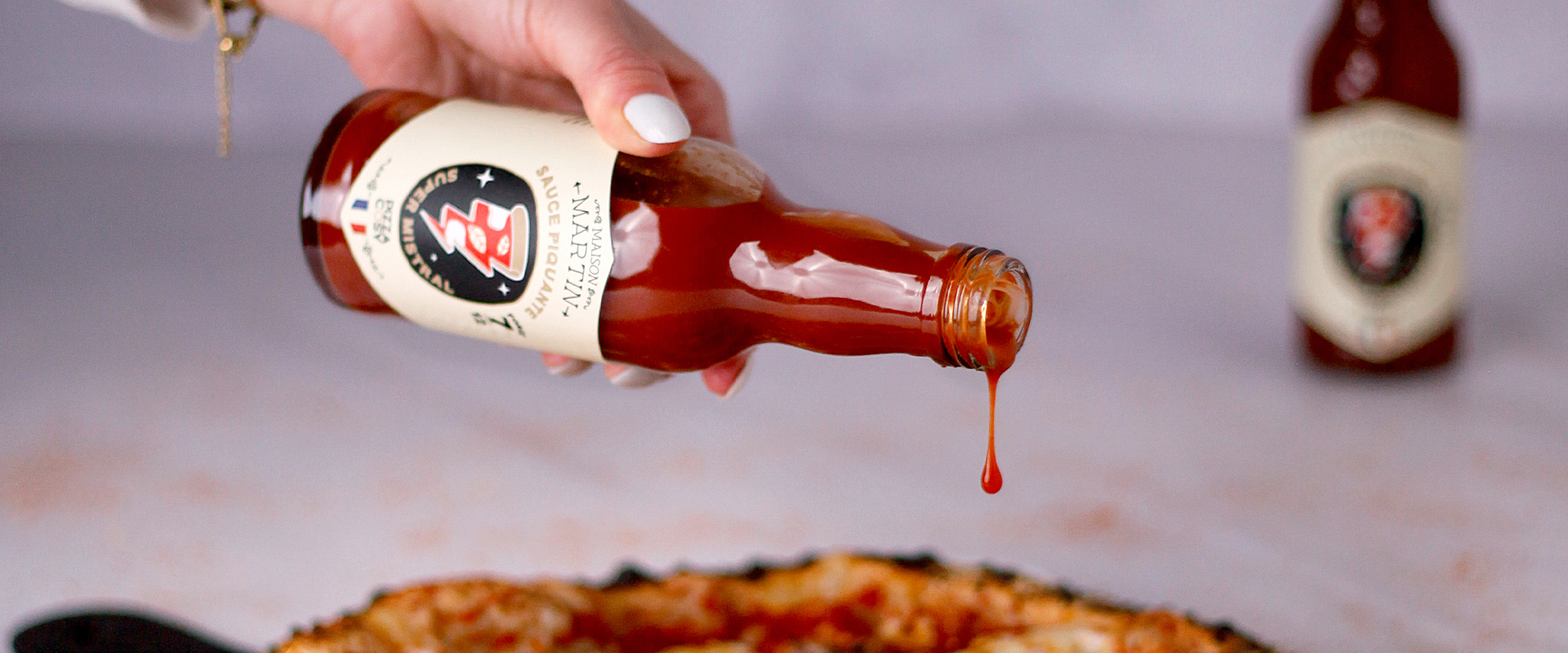 Notre sauce piquante Maison Martin - Pizza Cosy