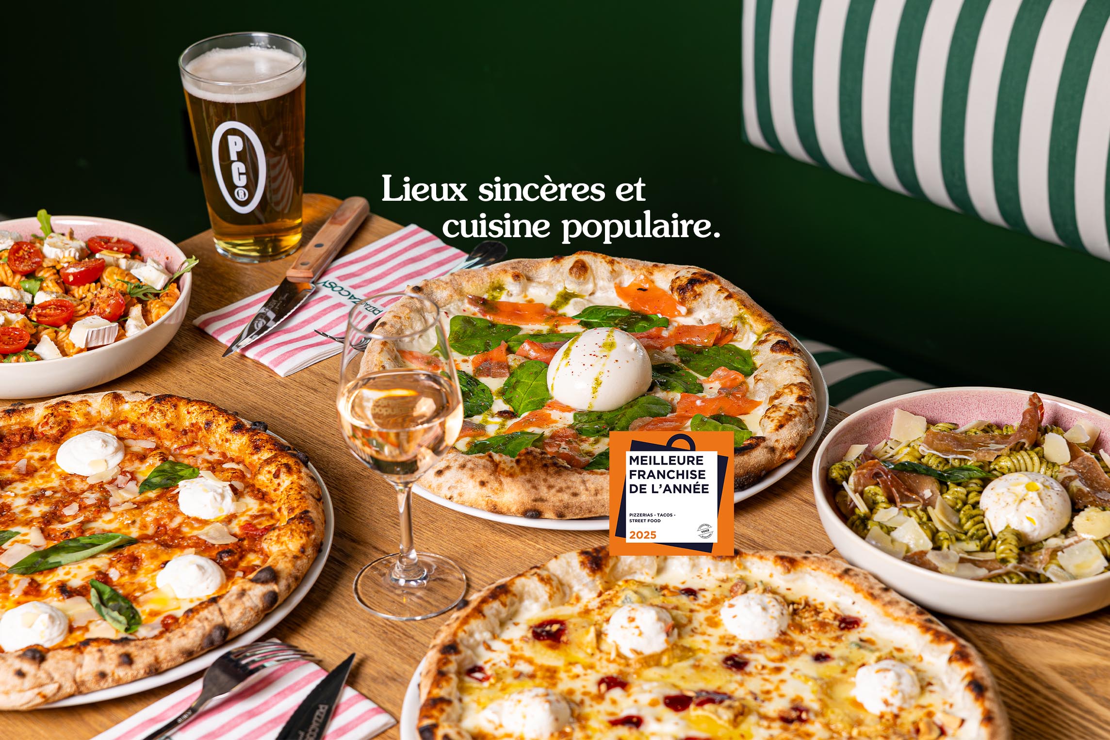pizzacosy pizzeria restaurant a emporter, en livraison