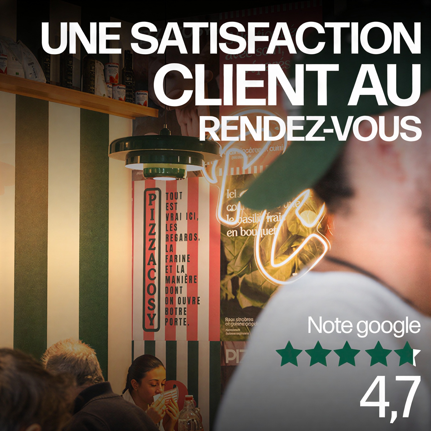 Une satisfaction client